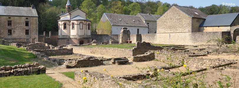 De archeologische site van Clairefontaine